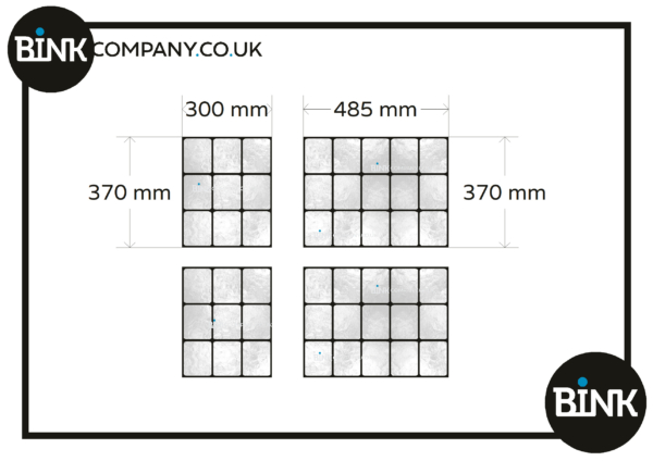 Stained glass window film 4x custom stained glass window film