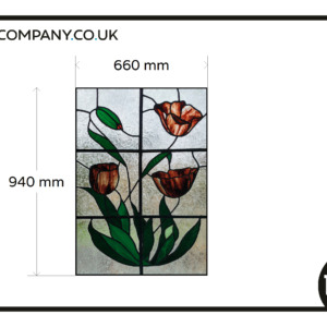 Stained glass window film custom window film own design 1x frosted or transparent