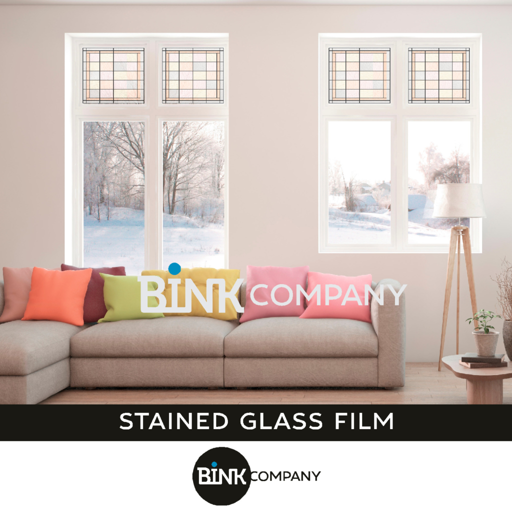 Stained Glass Window Film | Custom Made Window Film – Bink Company ...