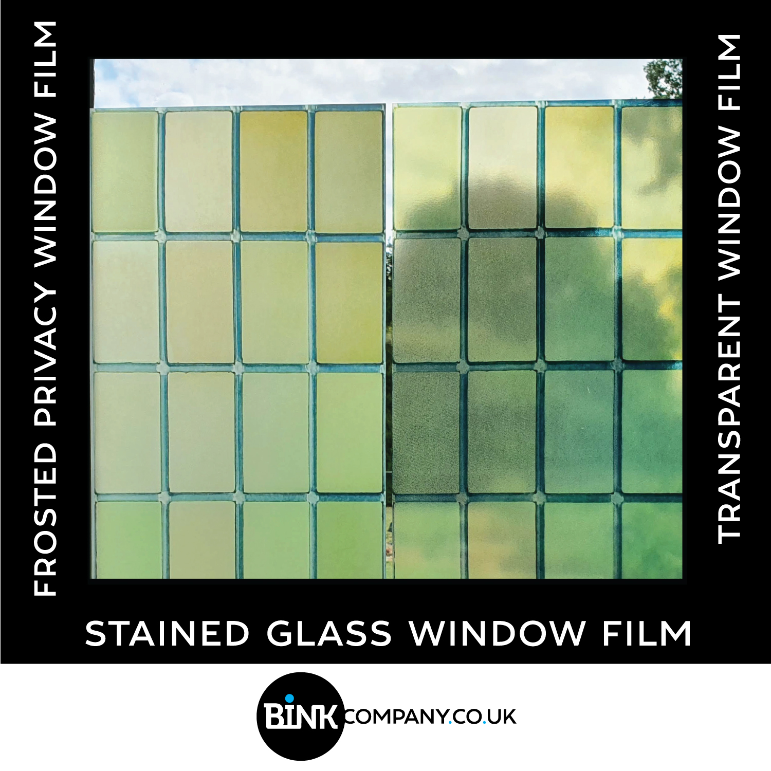 Stained-glass-window-film-4G-door-window-green-glass