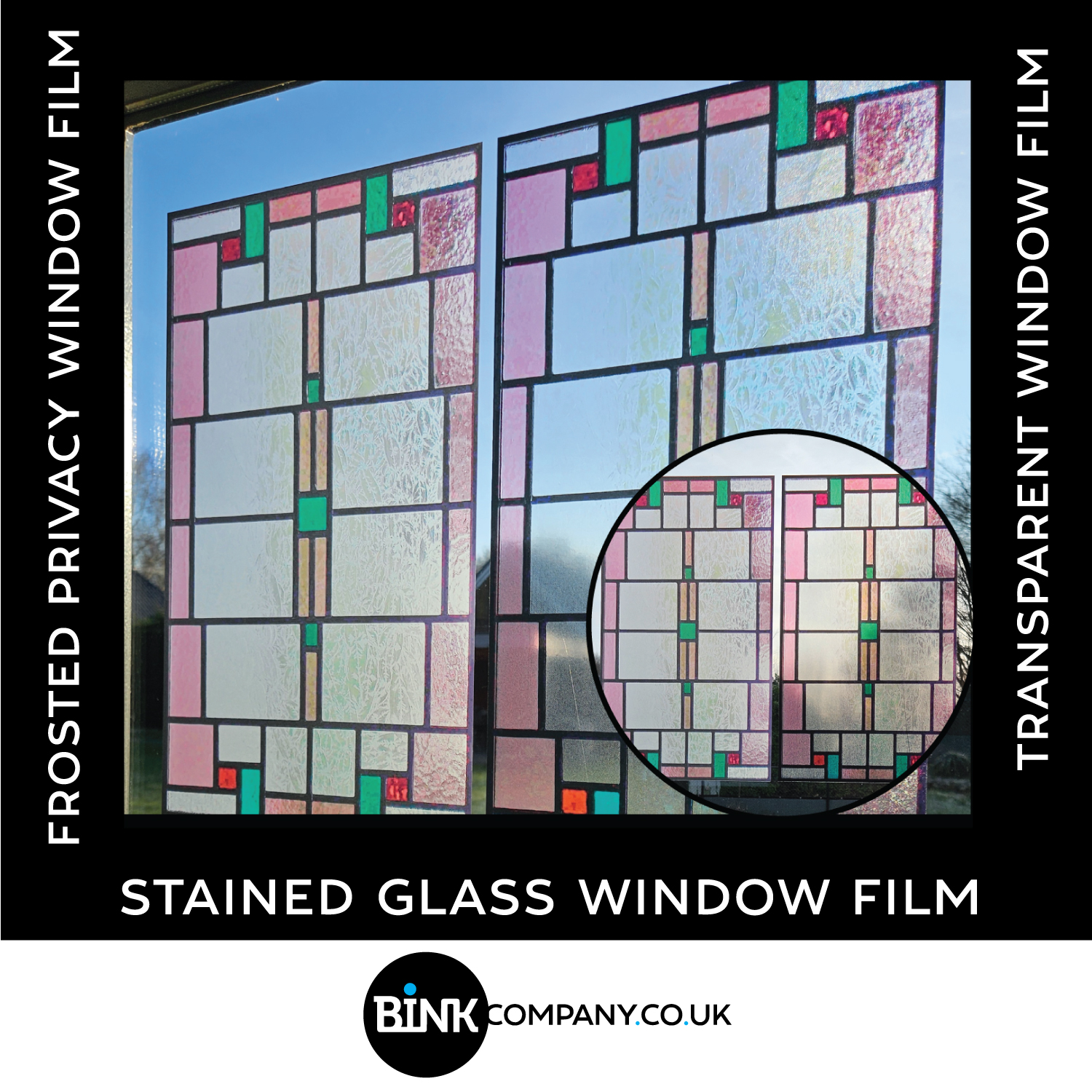 Stained-glass-window-film-7G-door-window-purple-green-glass